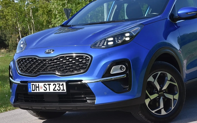 Kia Sportage cena 85700 przebieg: 75000, rok produkcji 2019 z Nowogród małe 781